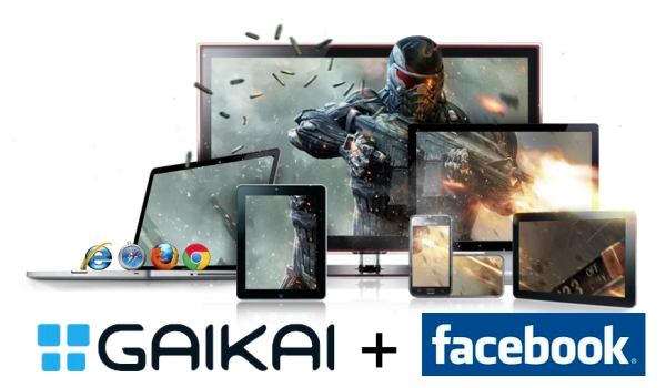 Gaikai, giochi in streaming anche su Facebook