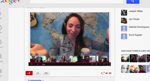 Google+ Hangouts On Air