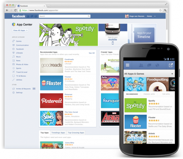 Facebook App Center