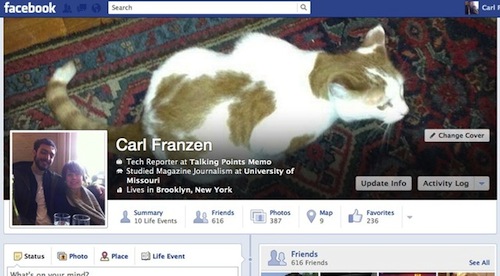 Facebook, restyling in arrivo per la Timeline 