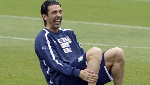 Euro 2012, Buffon su Facebook parla di Germania - Italia