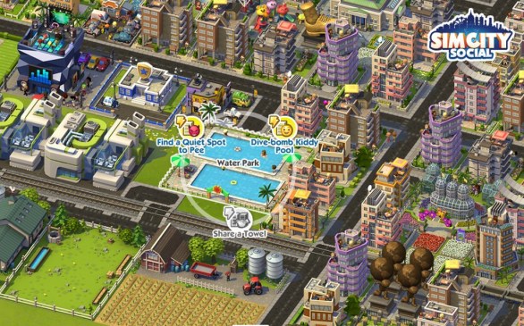 SimCity Social, immagini e video del gioco
