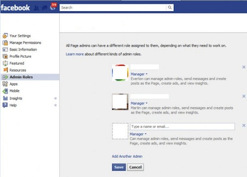 Facebook novità pagine