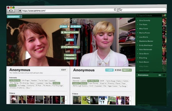 Arriva Airtime, la ChatRoulette in salsa Facebook