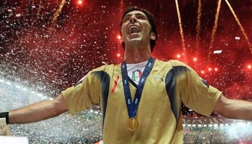 Facebook, Buffon ricorda il Mondiale 2006