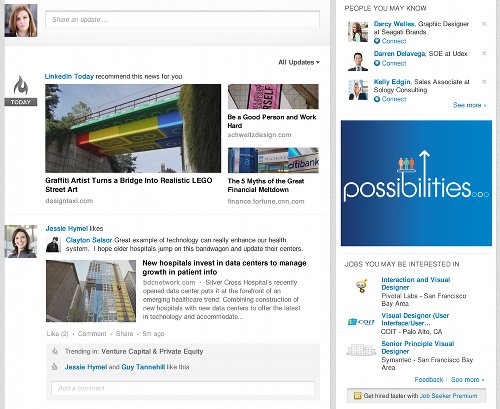nuovo linkedin