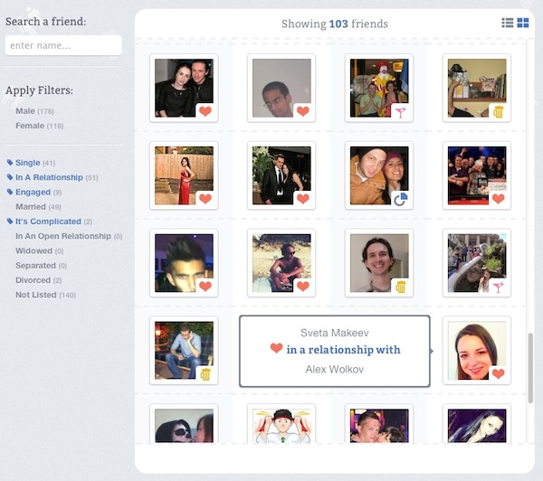 RelationBook, scoprire lo status sentimentale dei propri amici su Facebook