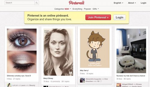 Pinterest apre le iscrizioni a tutti