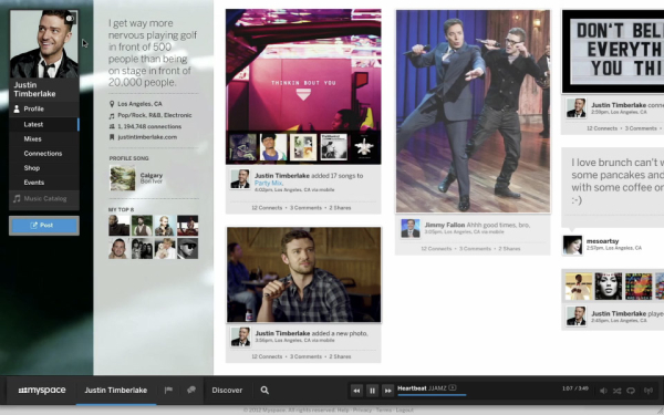 MySpace rinasce dalle ceneri, nuovo look e nuove funzionalità