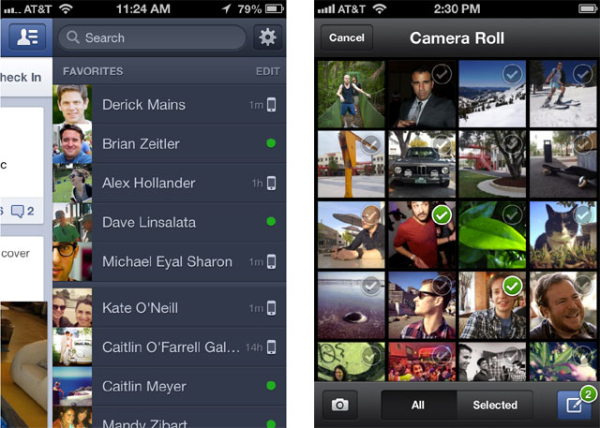 Facebook 5.1 per iPhone include i filtri per le foto