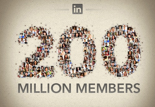 LinkedIn 200 milioni uenti