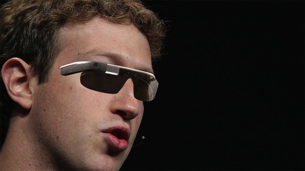 Mark Zuckernerg Google Glass Facebook