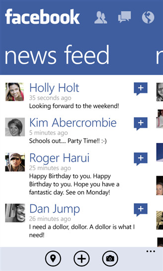 Facebook per Windows Phone, in arrivo un'app migliore