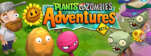 Plants Vs Zombies Adventures per Facebook