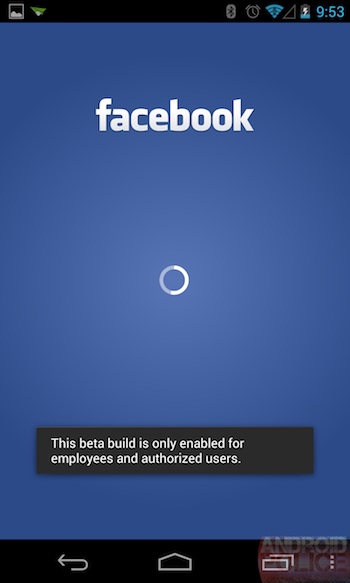 Facebook Phone Launcher