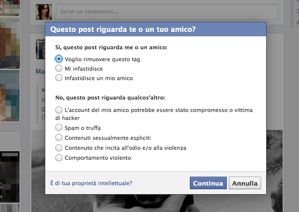 Come rimuovere i tag su Facebook