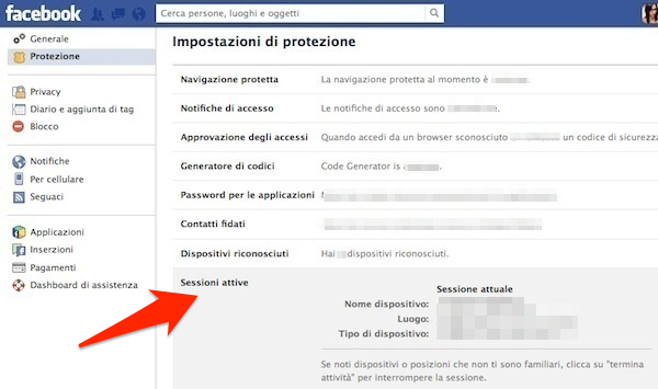 Come scoprire chi usa il tuo account Facebook