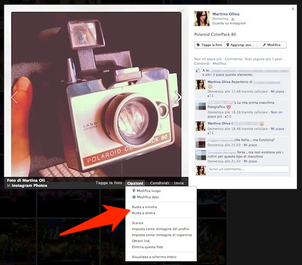 Come modificare le foto su Facebook