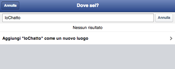 Come creare un luogo su Facebook