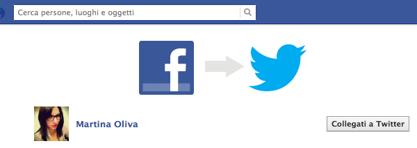 Come collegare Facebook a Twitter