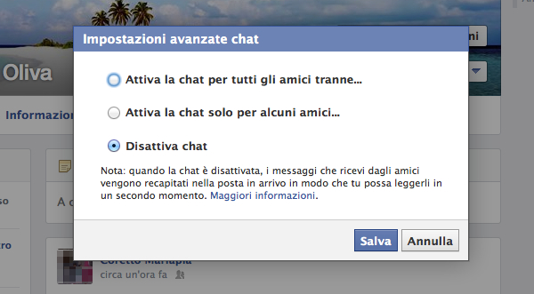 Come risultare invisibili su Facebook