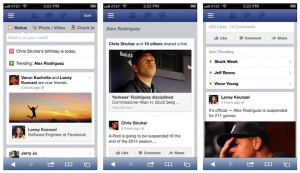 Facebook introduce i Trending Topics