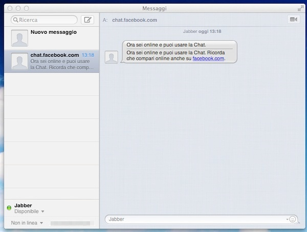 Chat Facebook su Mac, ecco come usarla con l'applicazione Messaggi