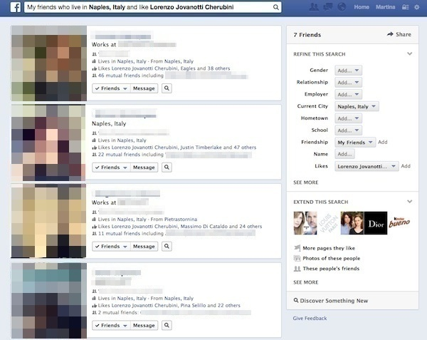 Come provare in anteprima il Graph Search di Facebook 