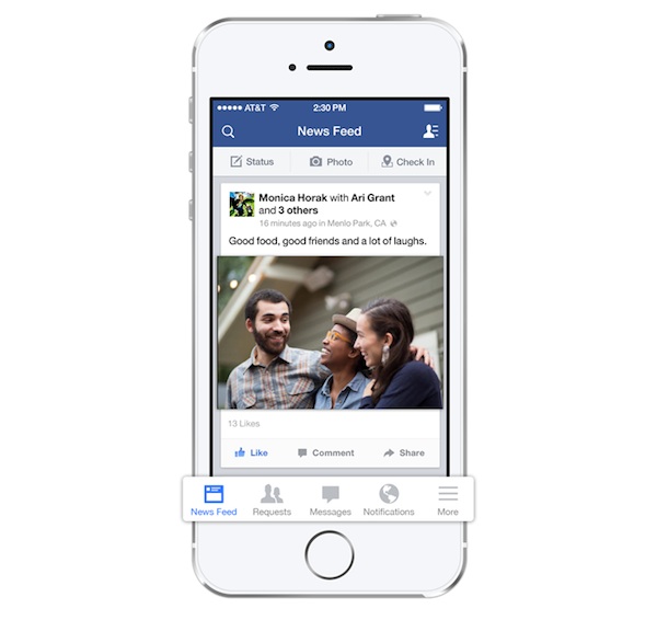 Facebook e Twitter aggiornano le app per iOS 7