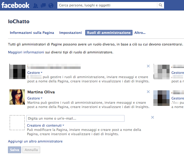 Come nominare gli amministratori delle pagine Facebook