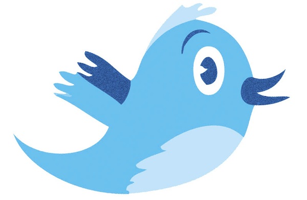Immagine che mostra un uccellino simile a quello che rappresenta  la mascotte di Twitter