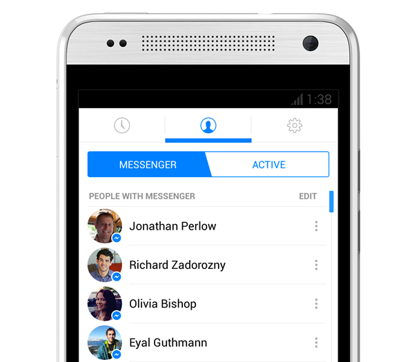 Facebook Messenger si rinnova e diventa simile a Whatsapp e Skype 