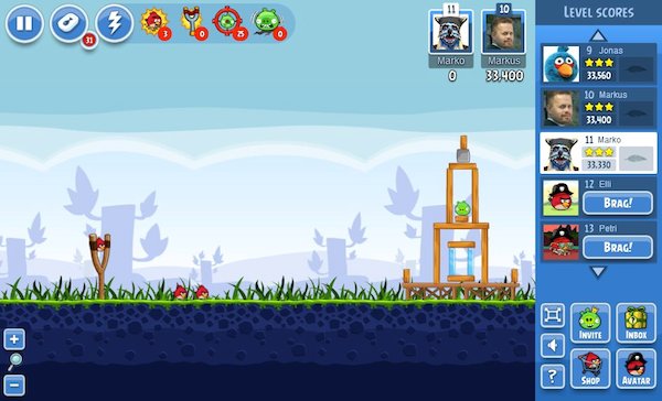 Trucchi Angry Birds Friends su Facebook: prendere tutte le uova d'oro