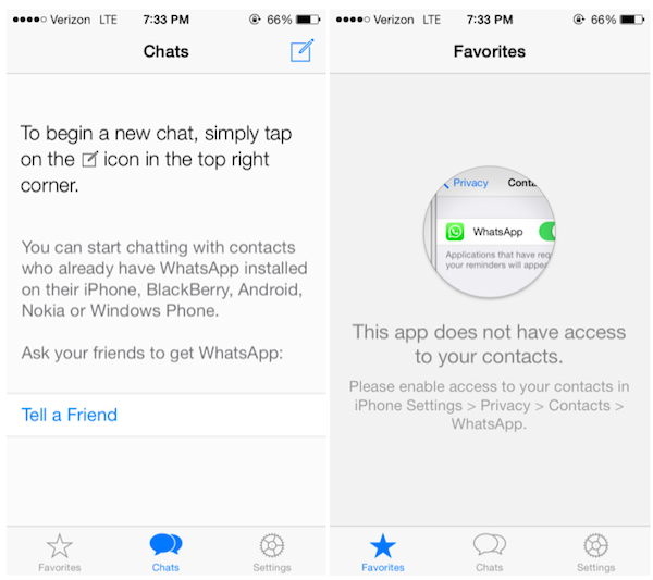 WhatsApp, finalmente disponibile la nuova versione per iOS 7