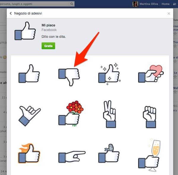 Come attivare il Non mi piace su Facebook