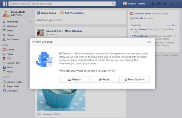 Privacy su Facebook, importanti novità in arrivo