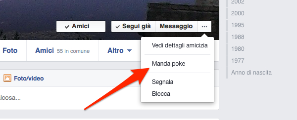 Come trillare su Facebook