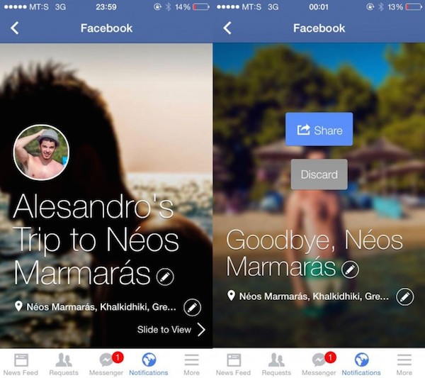 Facebook Trip Slideshow, creare slideshow dei propri viaggi