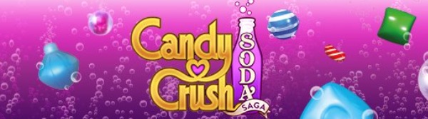 Immagine di presentazione del gioco Candy Crush Soda Saga su Facebook 