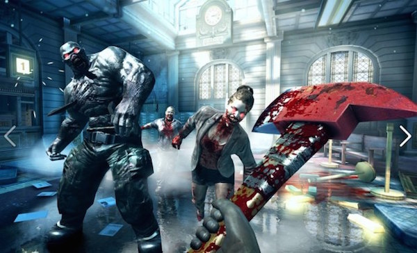 Screenshot del gioco Dead Trigger 2 su Facebook