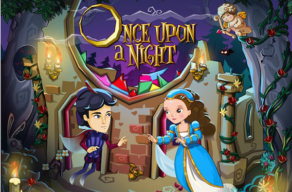 Immagine di presentazione del gioco Once Upon a Night su Facebook