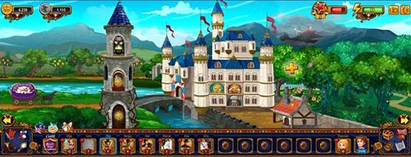 Immagine del gioco Cinderella Story su Facebook 