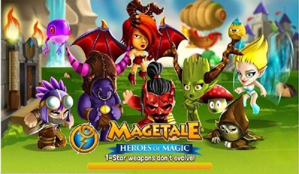 Immagine di presentazione del l gioco Magetale su Facebook