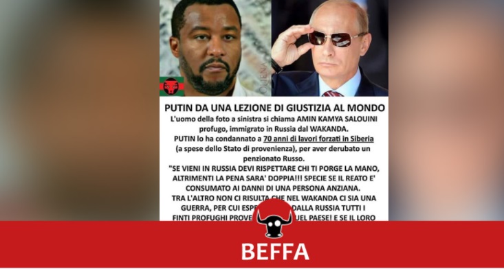 Ennesima bufala Putin: ecco quella di inizio aprile