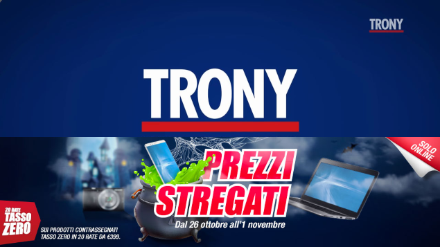 Scadono oggi 1 novembre le offerte Trony per smartphone e tablet Android