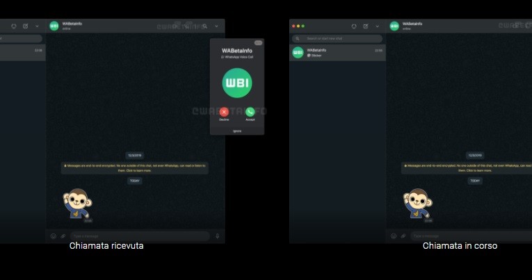 Chiamate vocali anche su WhatsApp desktop: aggiornamento in versione beta