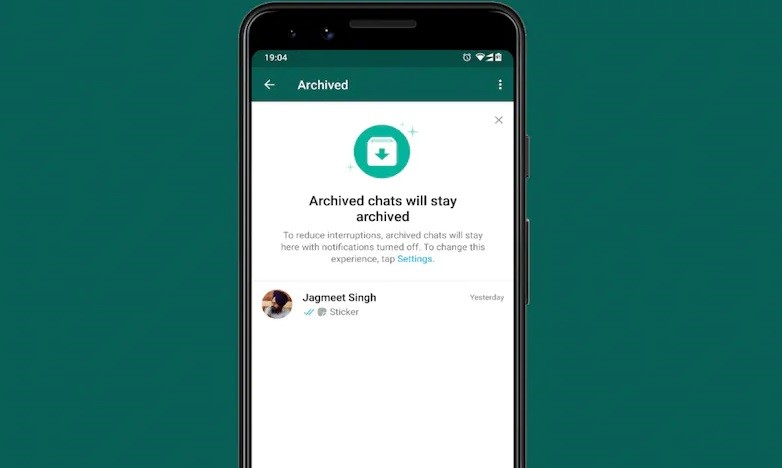 WhatsApp in costante aggiornamento: novità per le chat archiviate