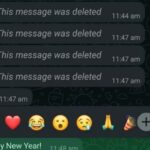 auguri di buon anno 2025 su WhatsApp
