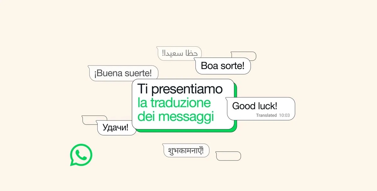 traduzione dei messaggi WhatsApp