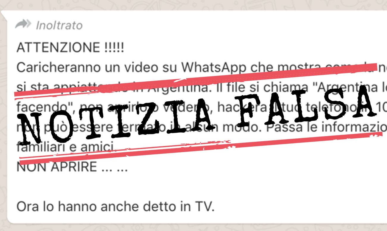 Argentina lo sta facendo